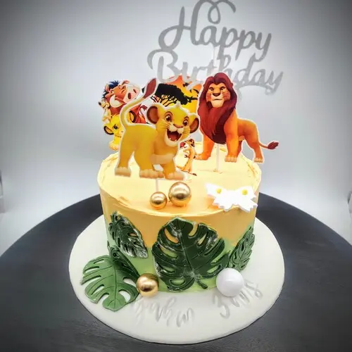 Gâteau roi lion