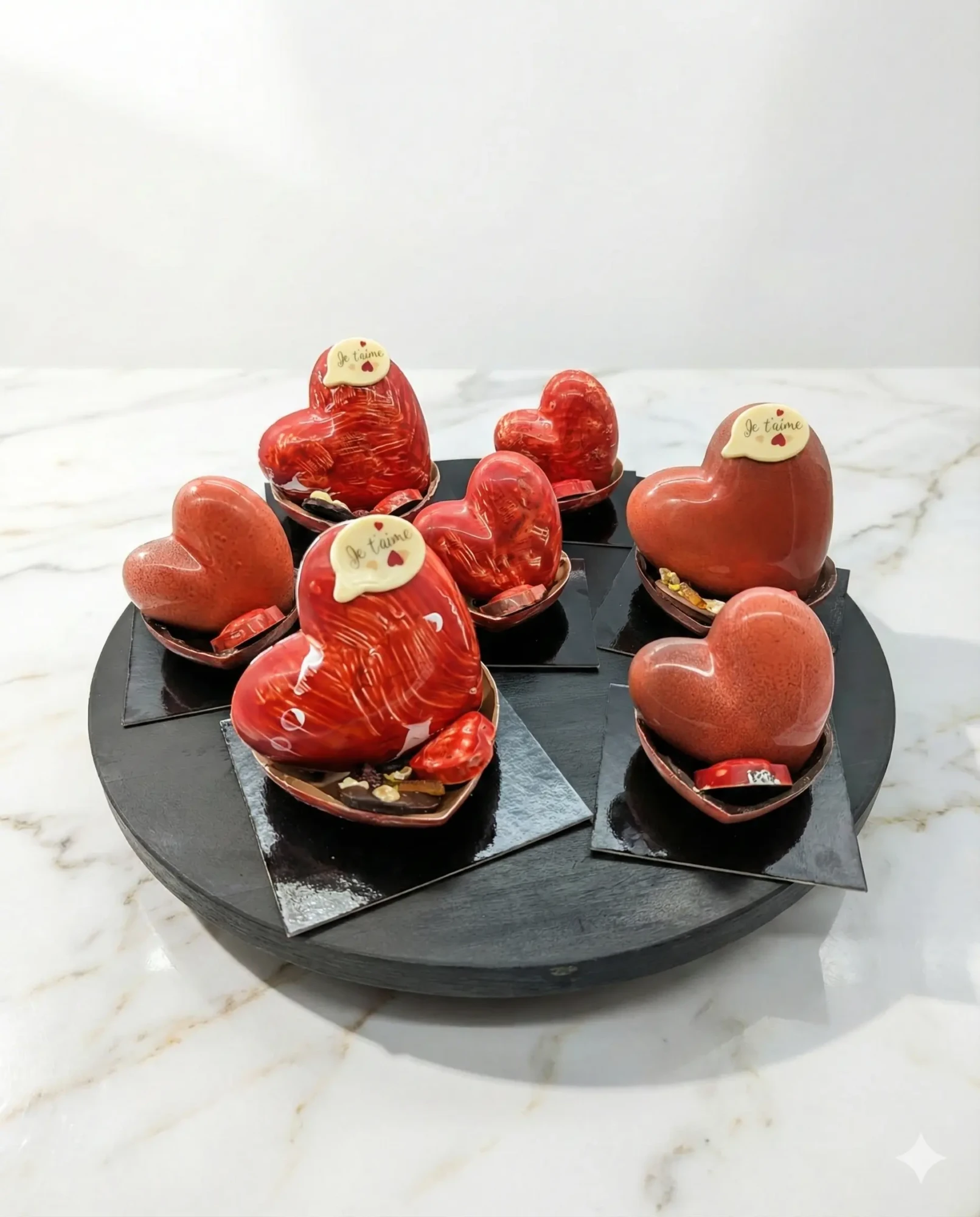 Coeur chocolat au lait