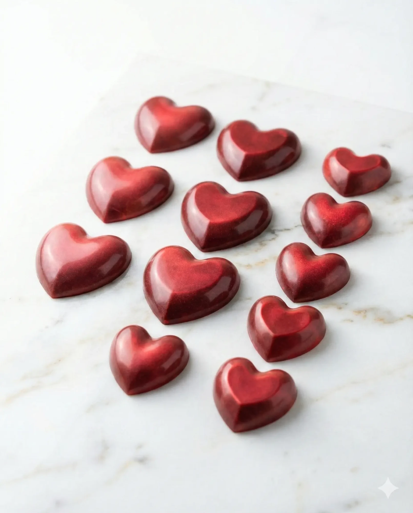 Coeur chocolat au lait