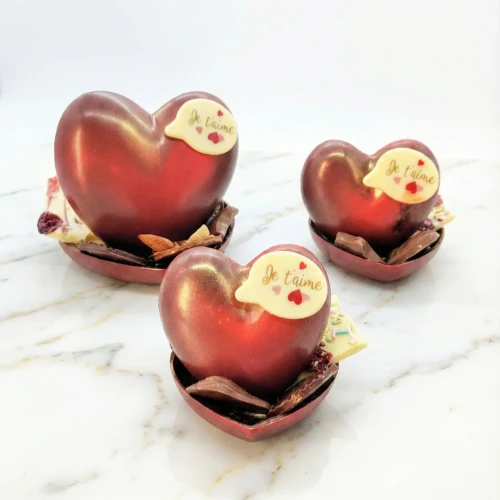 Coeur chocolat au lait