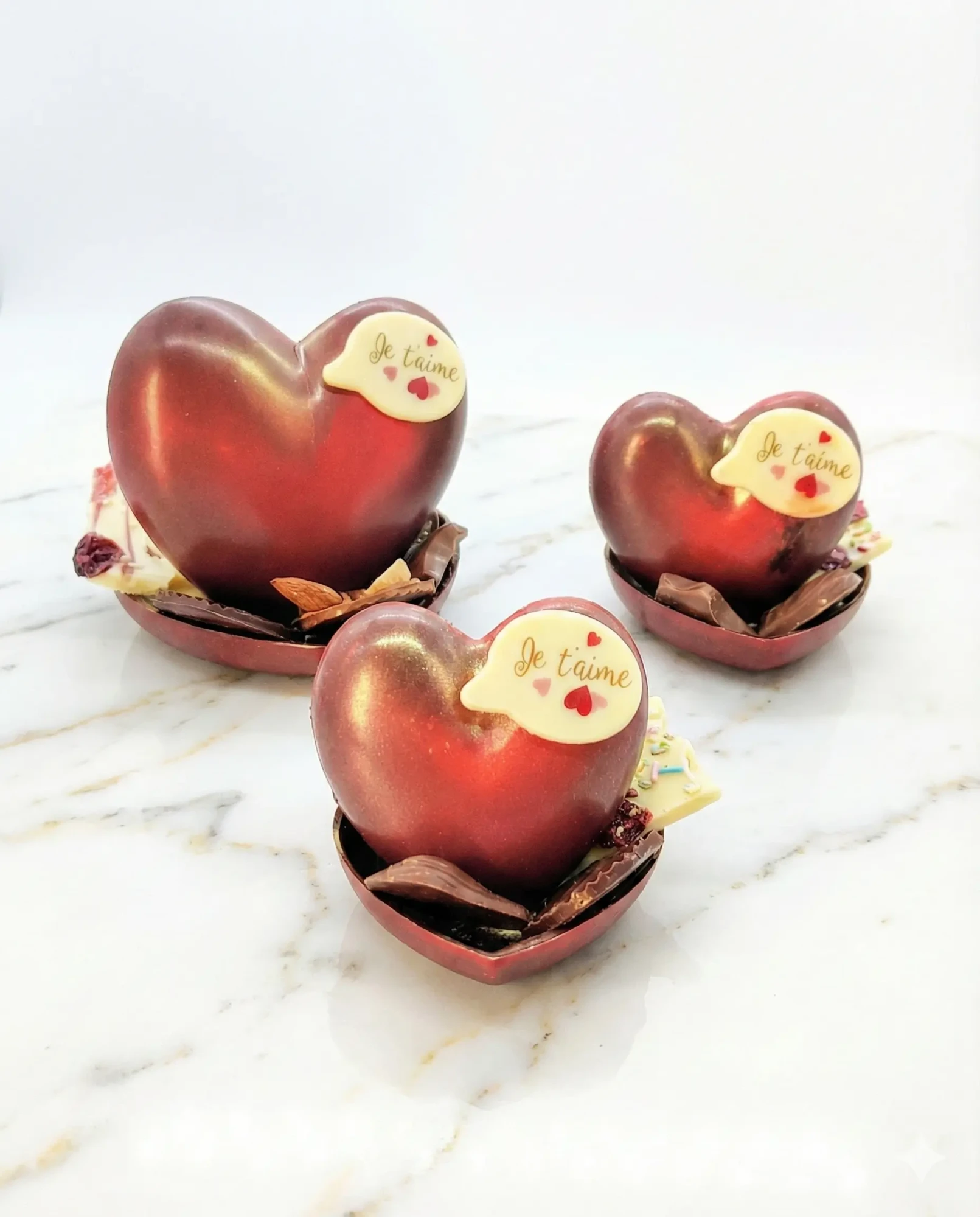 Coeur chocolat au lait