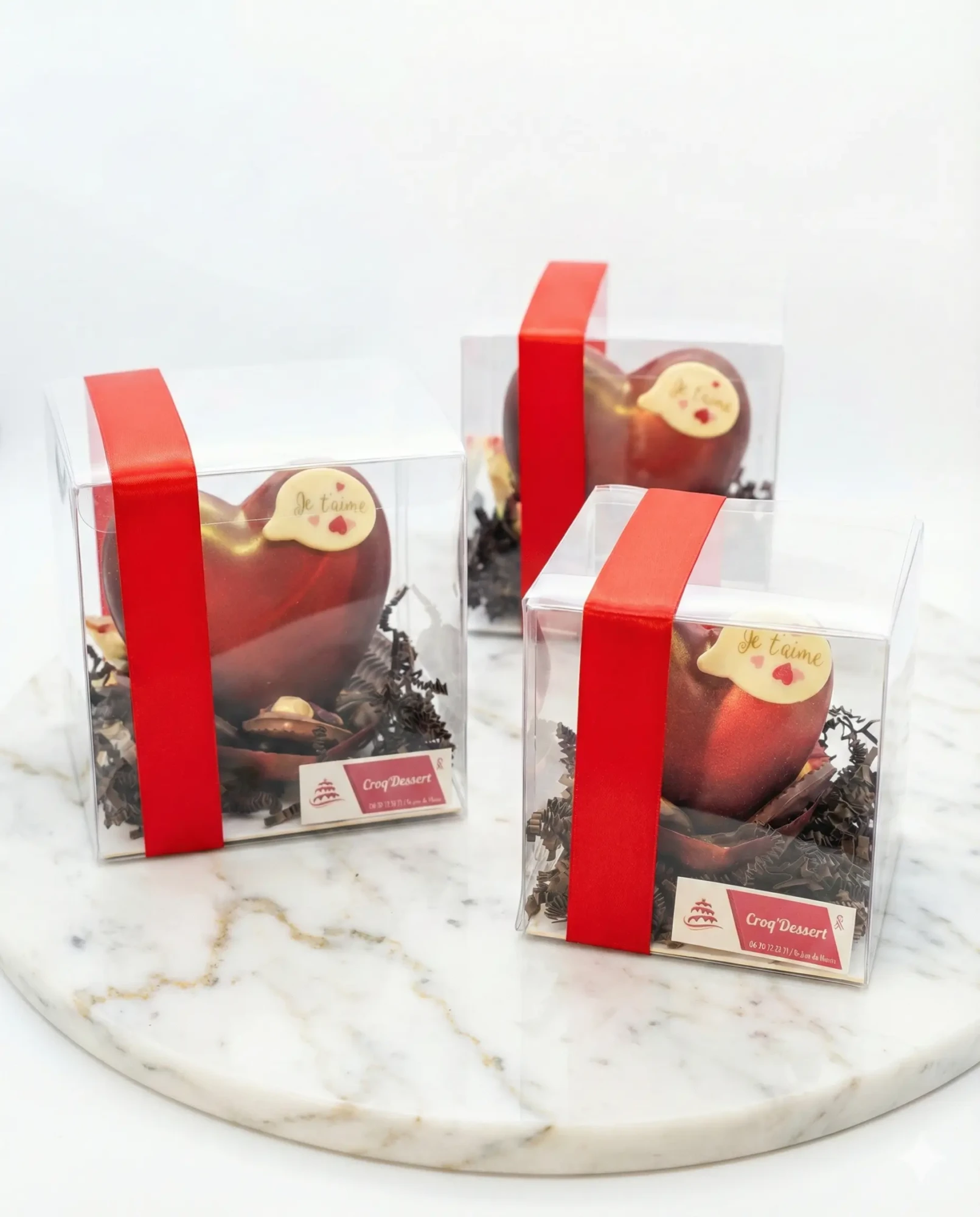 Coeur chocolat au lait