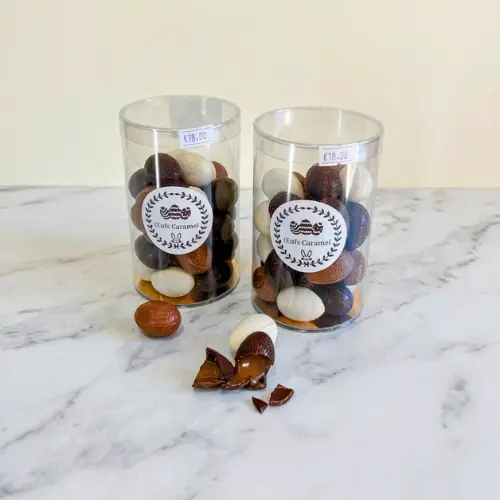 Oeufs garnis caramel